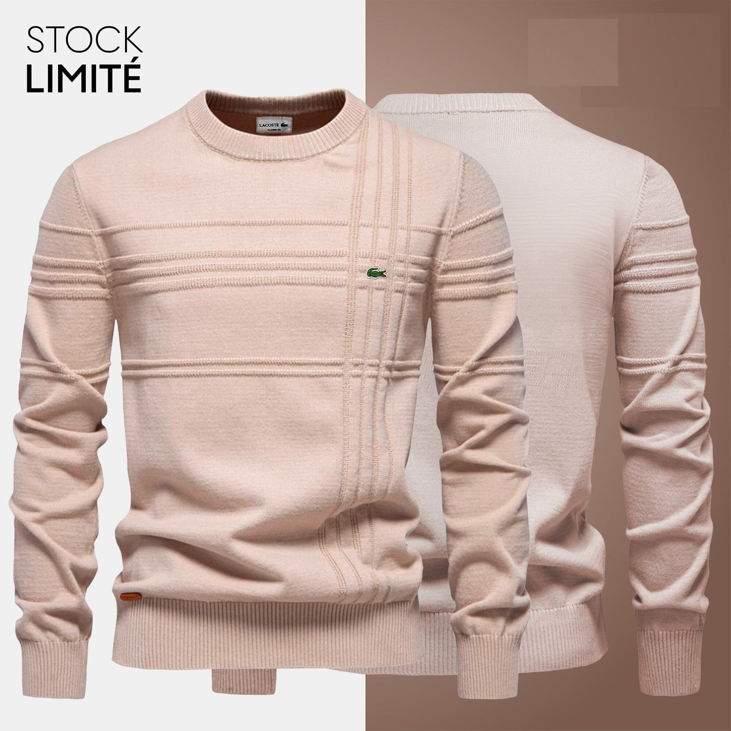 Palm Row | Modern Crew Neck Knit