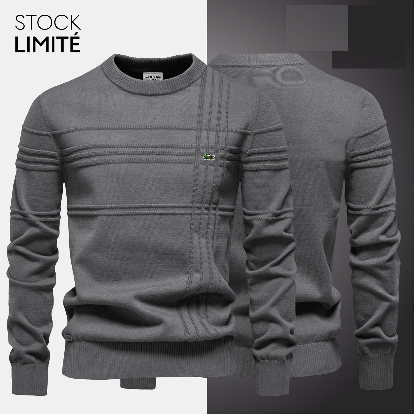 Palm Row | Modern Crew Neck Knit
