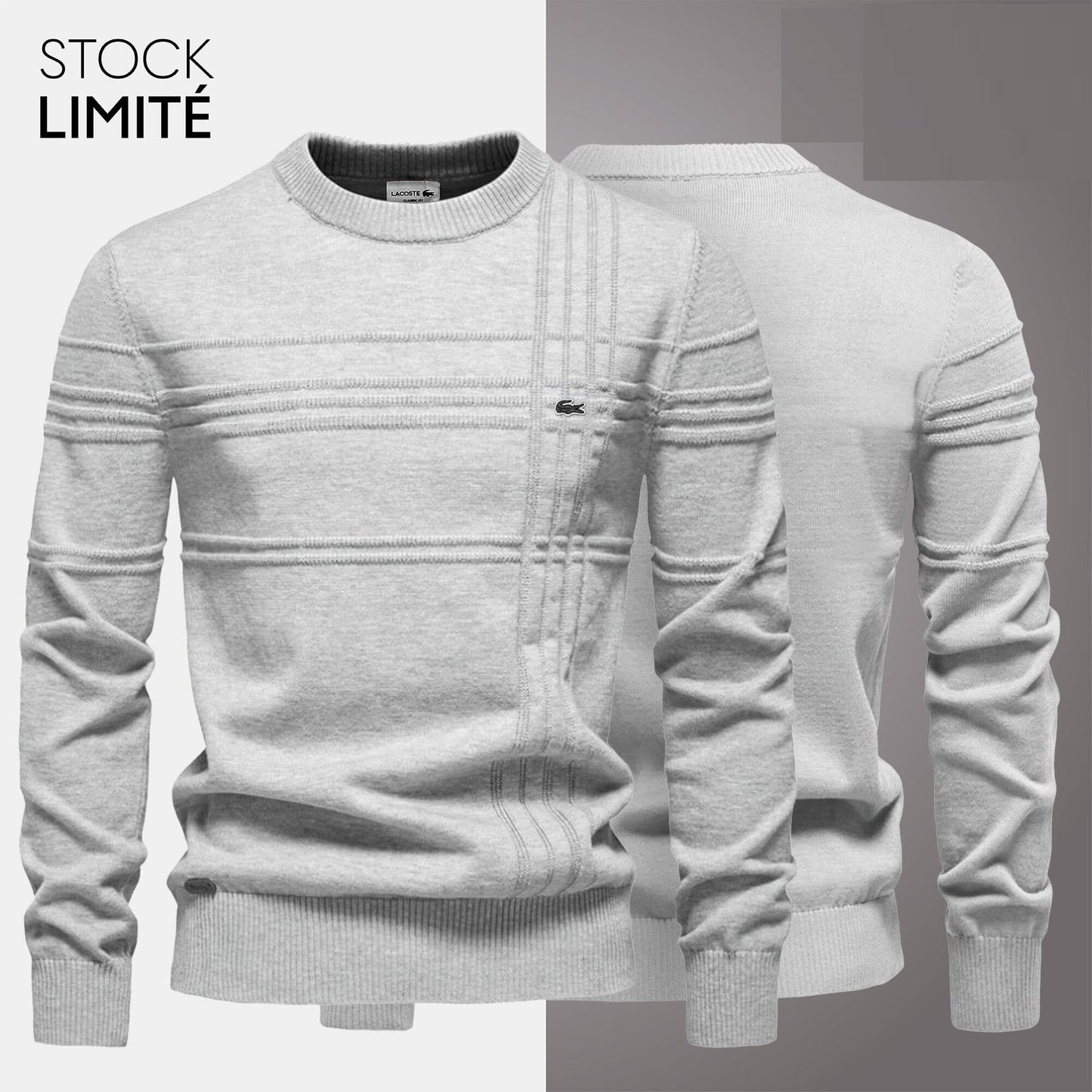 Palm Row | Modern Crew Neck Knit