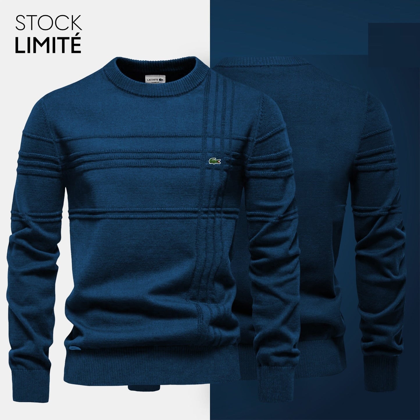 Palm Row | Modern Crew Neck Knit