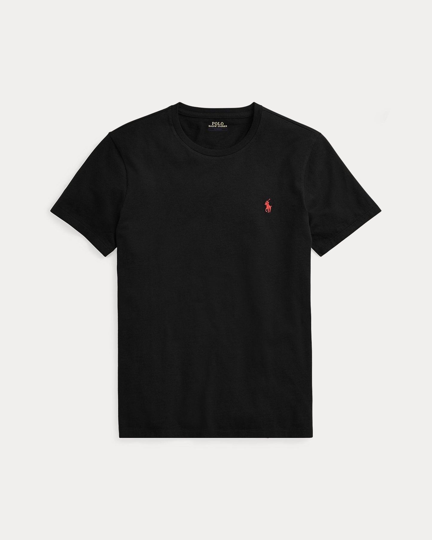 Slim fit jersey crew neck t-shirt - Black
