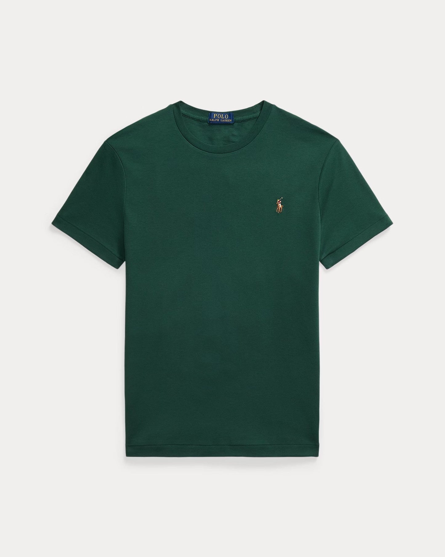 Slim fit jersey crew neck t-shirt - Vintage Pine