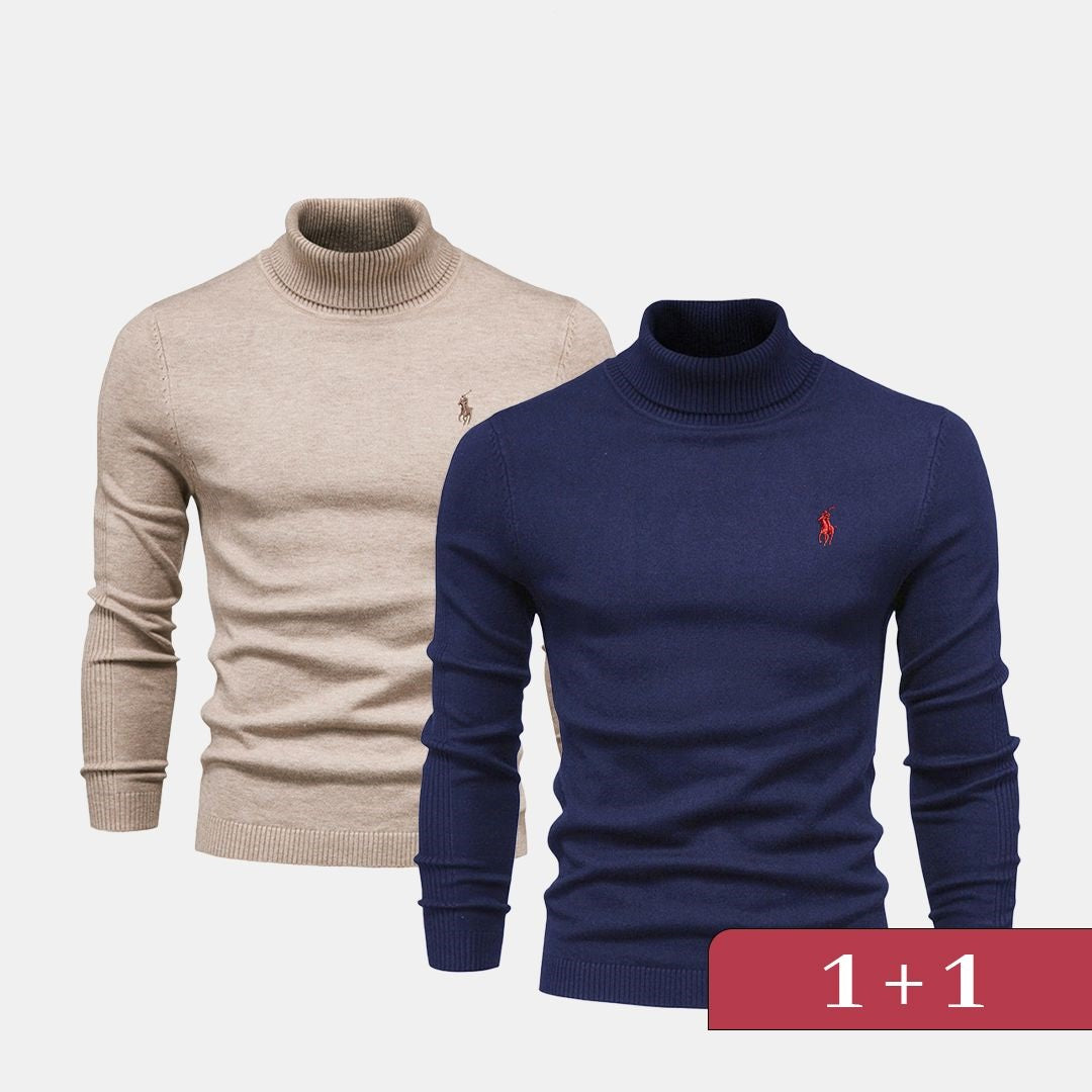 Palm Row | Double Elegance Turtleneck – Buy 1, Get 1 Free
