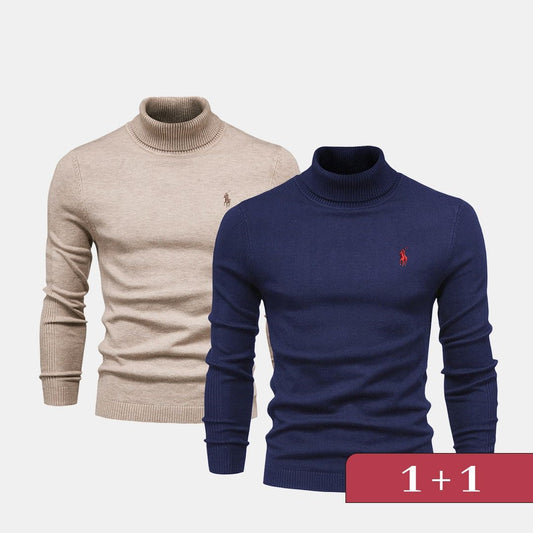 Palm Row | Double Elegance Turtleneck – Buy 1, Get 1 Free