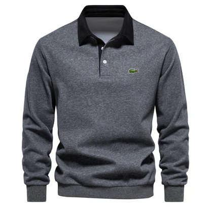 Modern Polo Sweatshirt - CLEARANCE SALE