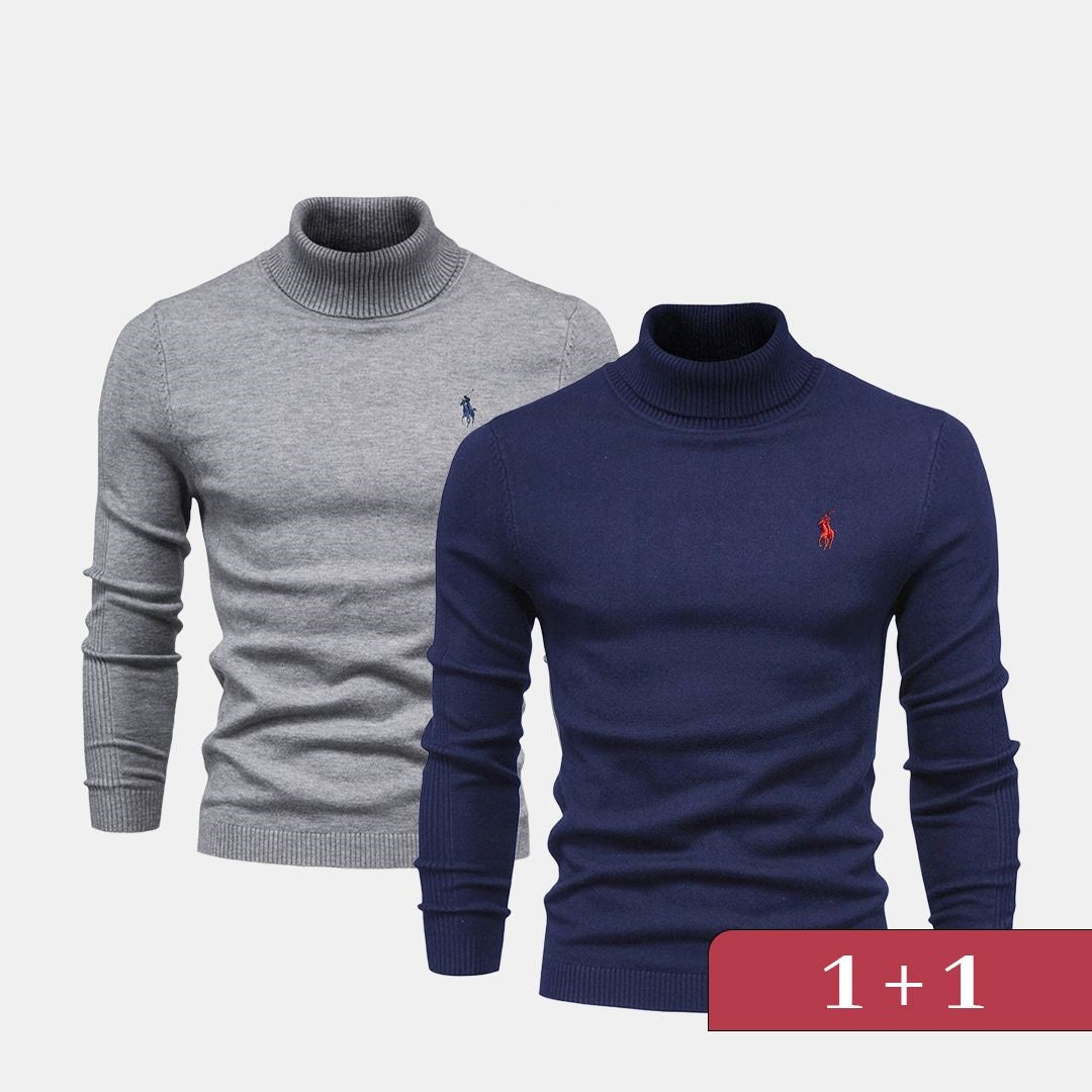 Palm Row | Double Elegance Turtleneck – Buy 1, Get 1 Free