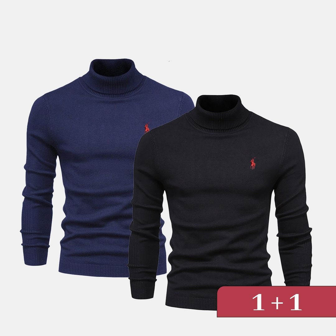Palm Row | Double Elegance Turtleneck – Buy 1, Get 1 Free