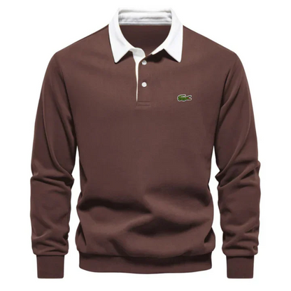 Modern Polo Sweatshirt - CLEARANCE SALE