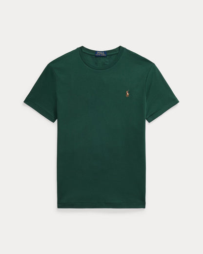Slim fit jersey crew neck t-shirt  - Vintage Pine