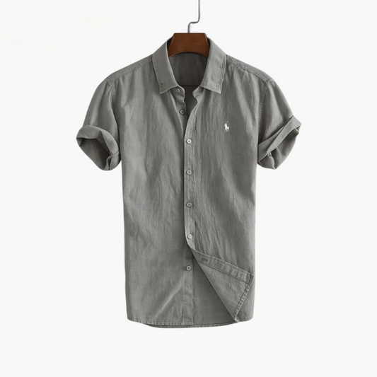 Palm Row | Premium Summer Linen Shirt